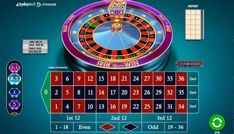 Spin Till You Win Roulette Betano